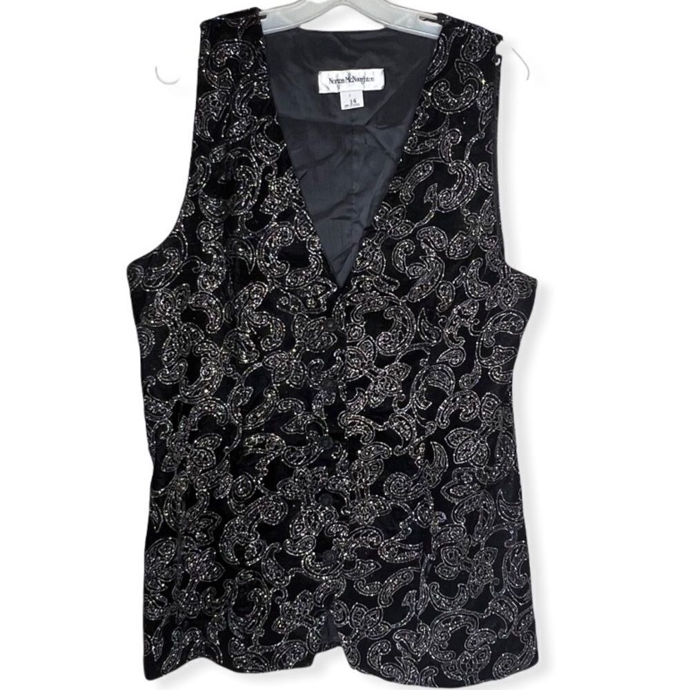 Norton McNaughton Sparkly Vest‎